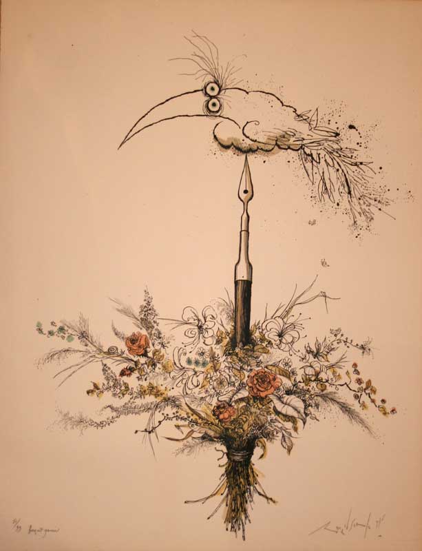 Ronald Searle - Bouquet
                  Garni